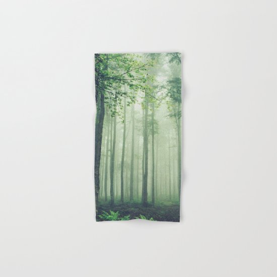 Foggy Woods Hand & Bath Towel