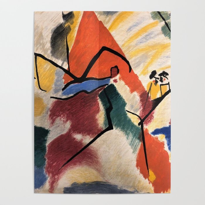 Wassily Kandinsky | Abstract art Poster