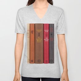 Horror Classics Custom Book  V Neck T Shirt