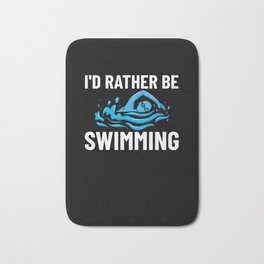 Swimming Coach Swim Pool Swimmer Lesson Bath Mat