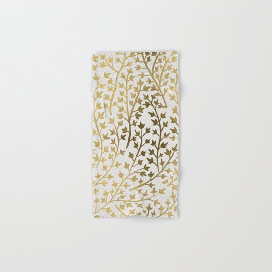 Gold Ivy Hand & Bath Towel