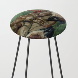 art by vincent van gogh Counter Stool