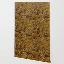 Melted copper sensation Wallpaper