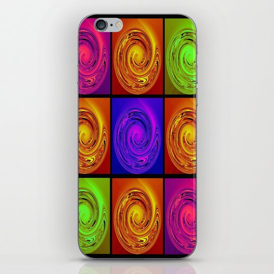 Abstract Collage Art iPhone Skin