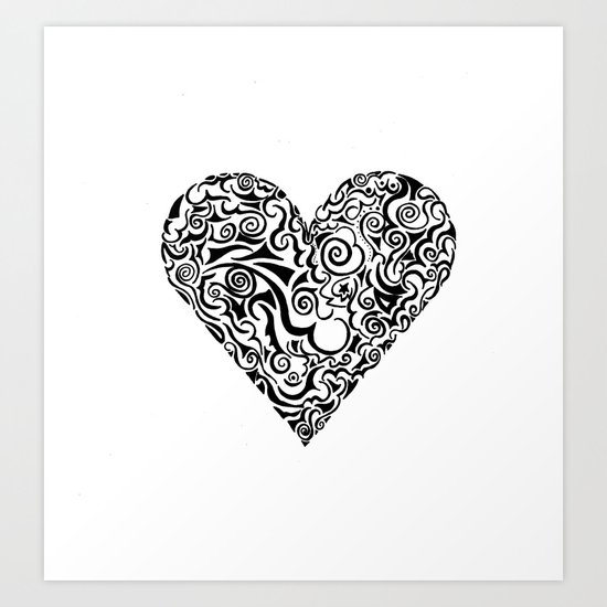 It Don't Have To Be Valentines for Me To Love You Art Print