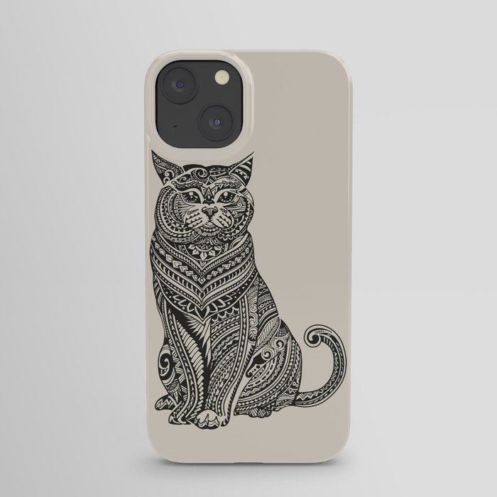 Polynesian British Shorthair cat iPhone Case