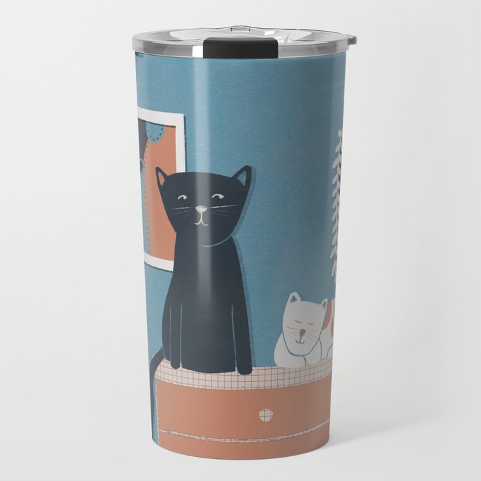 Cozy Cats Travel Mug