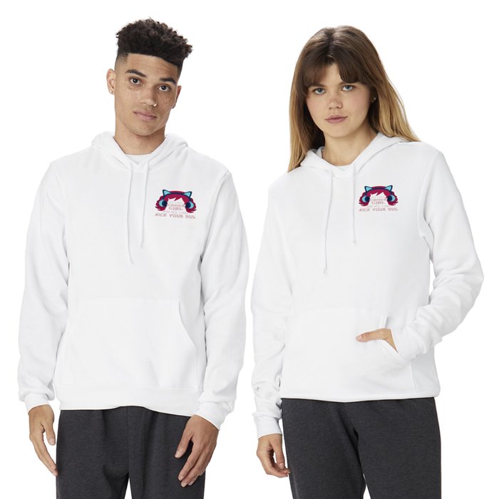 Typical Gamer Girl Gaming Headphone Nerdy Gift Hoody by Pubi Sales