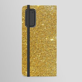 Modern Gold Glitter  Android Wallet Case