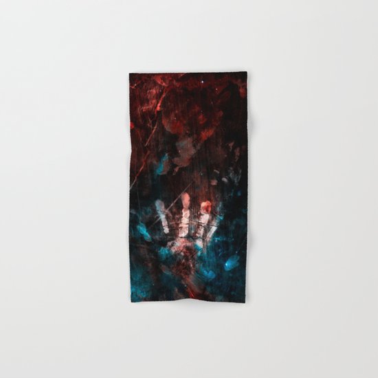 Cosmic Grunge Imprints Hand & Bath Towel