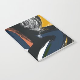 Figuratice curl abstract Notebook