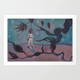 Cosmonaut  Art Print