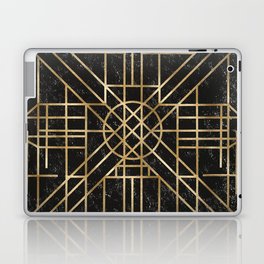 Art Deco design - velvet geo IX Laptop Skin