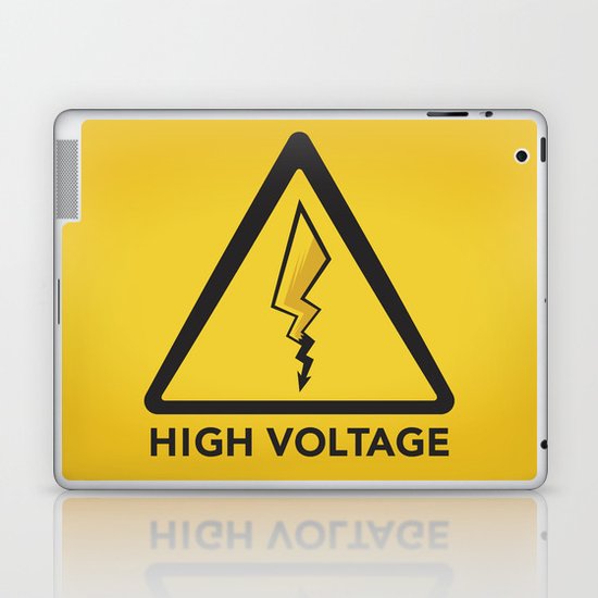 High Voltage Laptop & iPad Skin