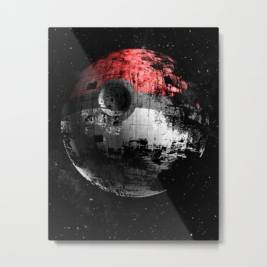 Poked to Death 3D Metal Print