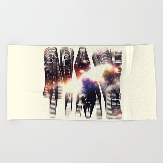 Spacetime Beach Towel