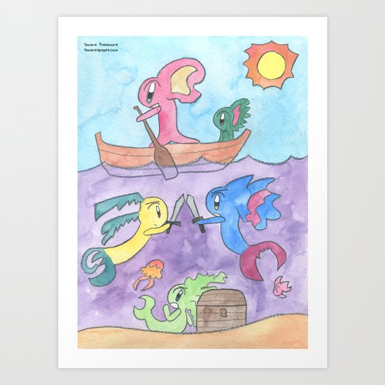 Seafaring Art Print