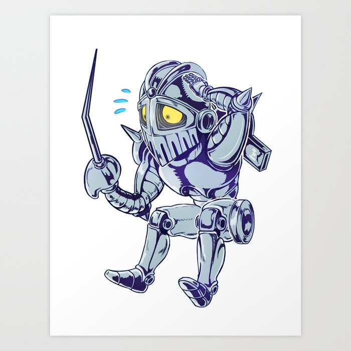 Silver Chariot Art Print by Witnesstheabsurd