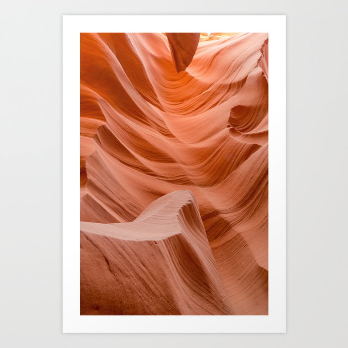 Lower Antelope Canyon Utah, United States Art Print