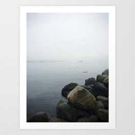 Ocean Fog Art Print