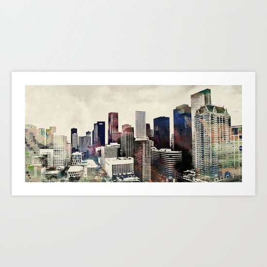 Space City Art Print