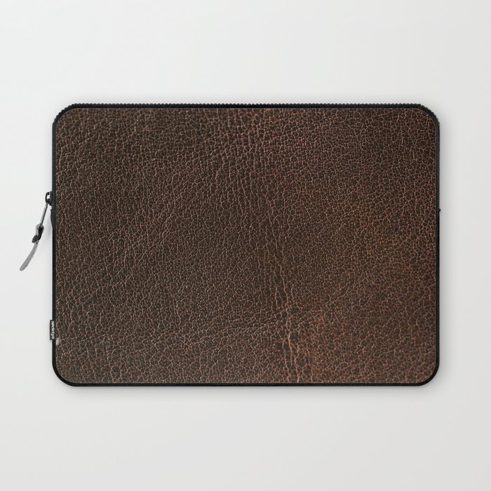 Brown leather Laptop Sleeve