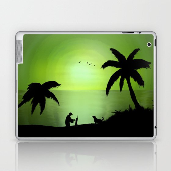 Green Flash Laptop & iPad Skin