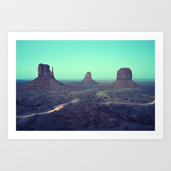 monument valley 5 Art Print