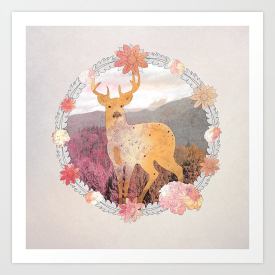 FLORA & FAUNA Art Print