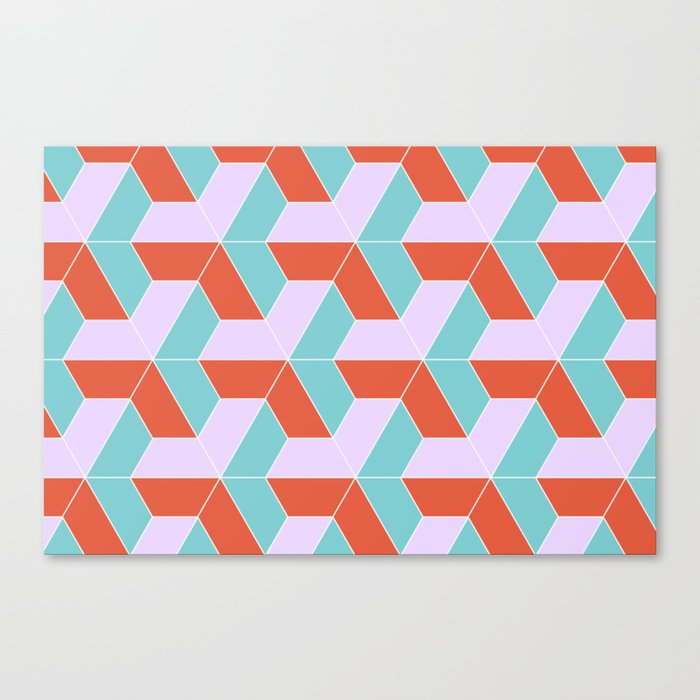 Geometric Pattern 4 Canvas Print