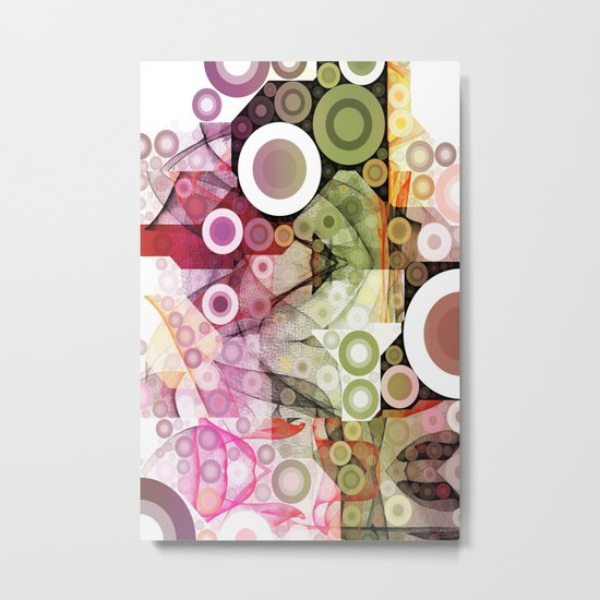 Kringles Art Flow II Metal Print