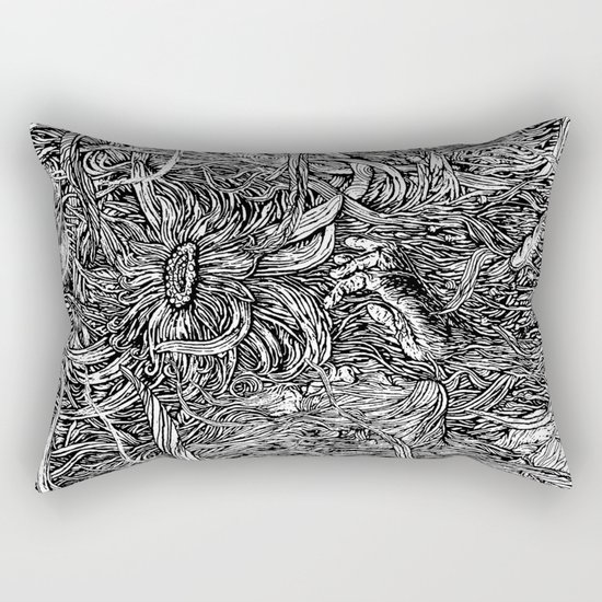 Lost and found Rectangular Pillow