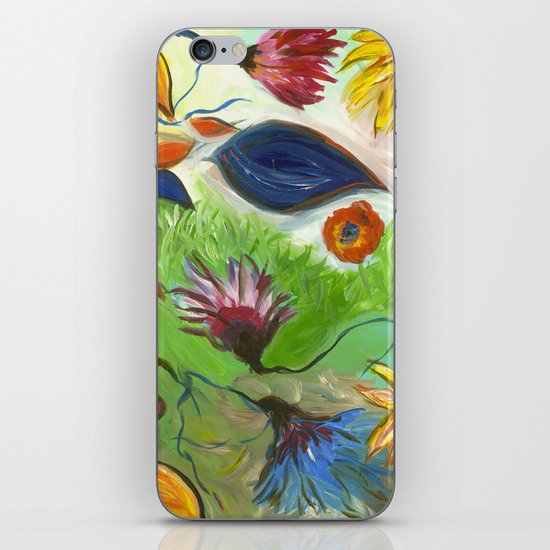 Flower Swirls iPhone & iPod Skin