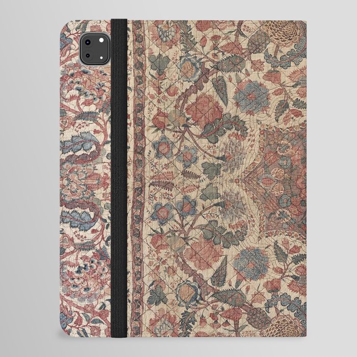 Antique Chintz Ornamental Sitsen Bedspread iPad Folio Case