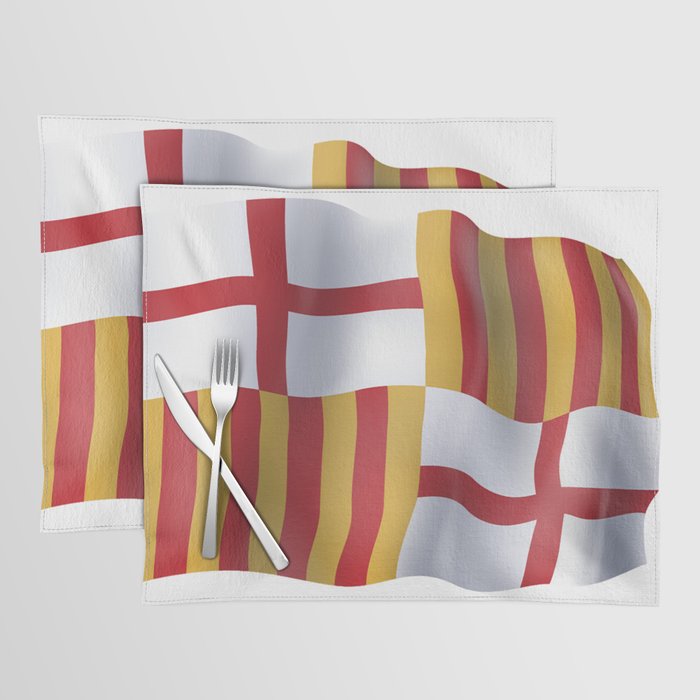 Barcelona flag Placemat