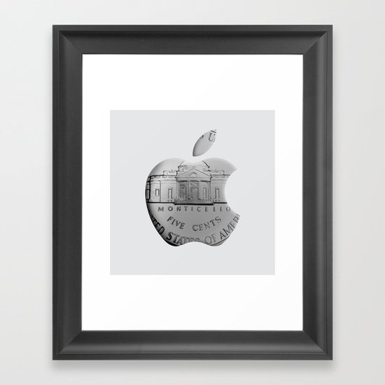 Apple Framed Art Print