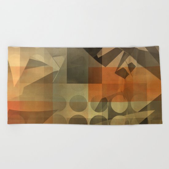 lack of focus Beach Towel