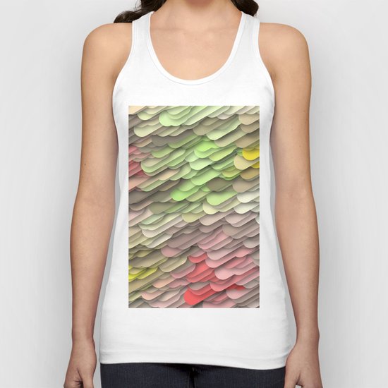 hidden red Unisex Tank Top