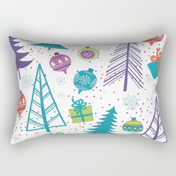 Christmas rectangular hotsell throw pillows