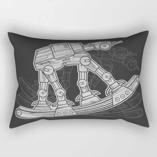 Rocking horse Rectangular Pillow
