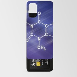 Caffeine Structural chemical formula Android Card Case