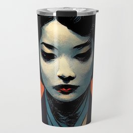 The Ancient Spirit of the Geisha Travel Mug