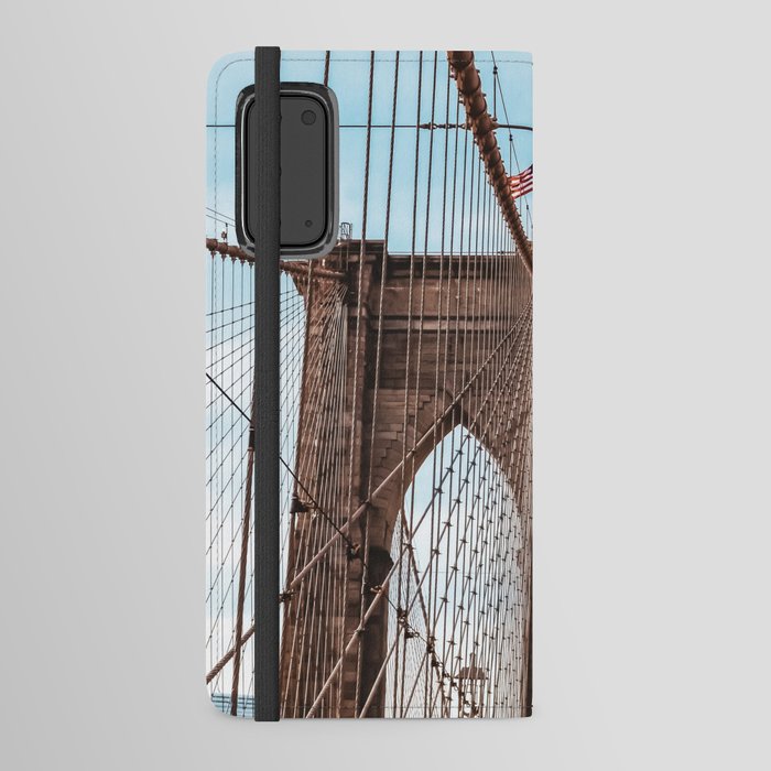 New York City Brooklyn Bridge Android Wallet Case