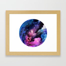 Galaxy Outer Space Framed Art Print