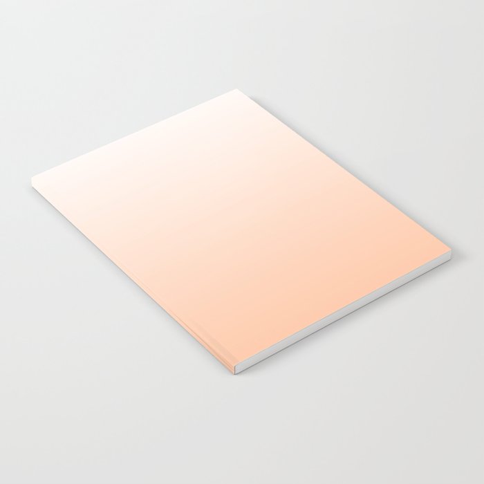 Peach Ombre Notebook