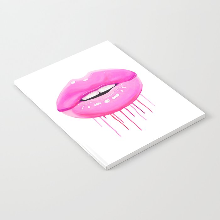Pink lips Notebook
