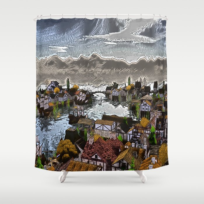 Haven Shower Curtain