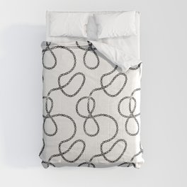 bicycle chain repeat pattern Comforter