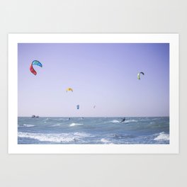 Kite Surf Art Print