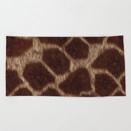 Animal fur Beach Towel